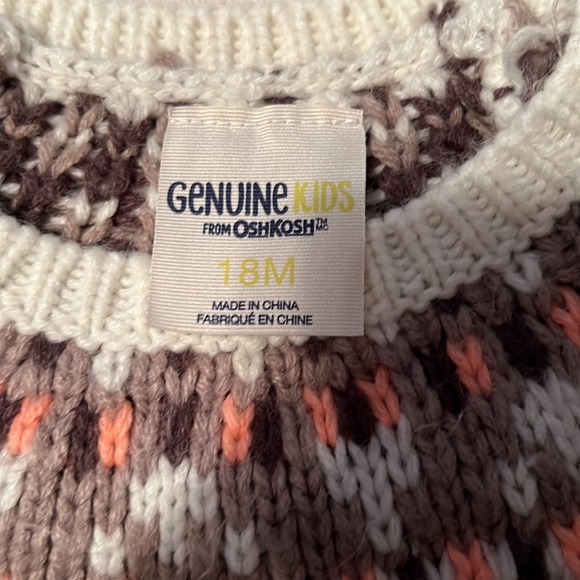 Baby sweater dress - Picture 3 of 5